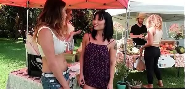  (Quinn Wilde & Rina Ellis) Lesbians Cute Girls Make Love On Camera clip-08